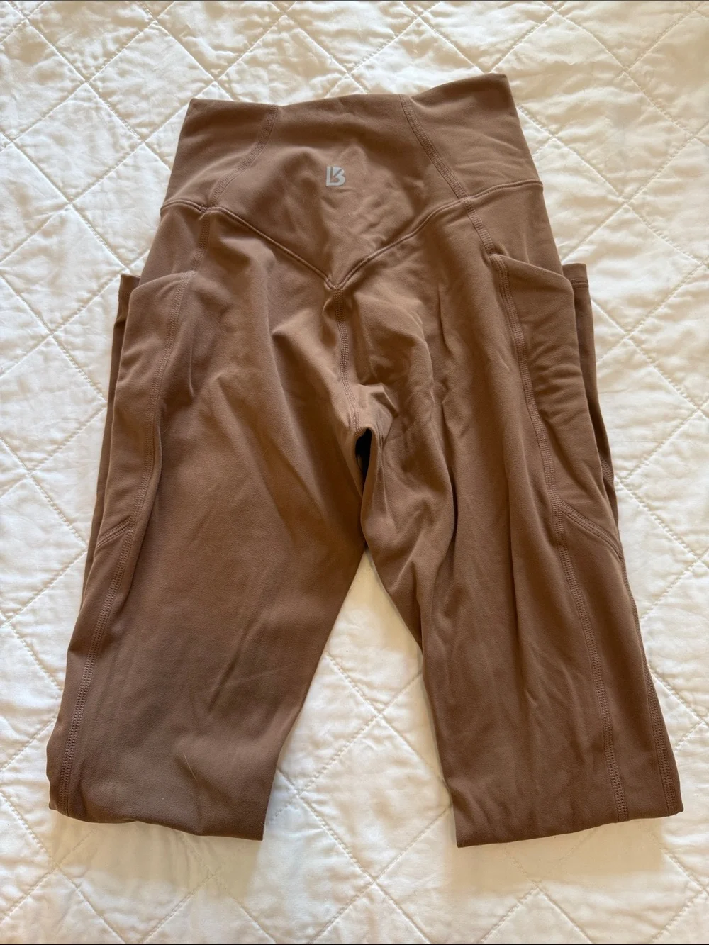 BuffBunny Brown/tan High-Waist Leggings